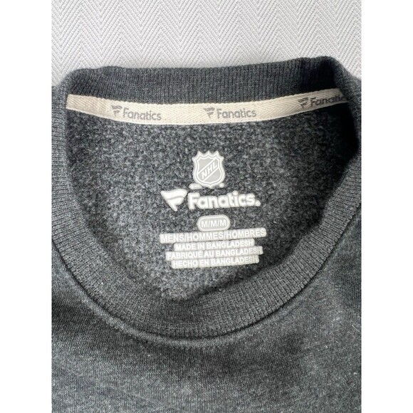 Pittsburgh Penguins Mens Crew Neck Pullover Sweatshirt NHL Fanatics Sz M Hockey - Picture 3 of 6
